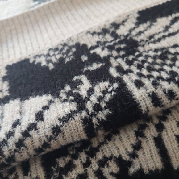 Liz Claiborne Plus Size Mock Neck Acrylic Blend Floral Sweater Women's Size 1X - Picture 11 of 12